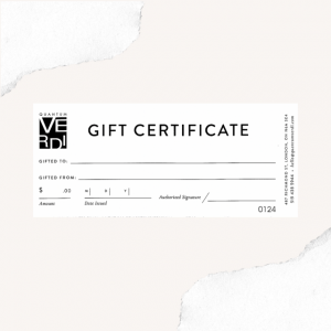 Gift Certificate