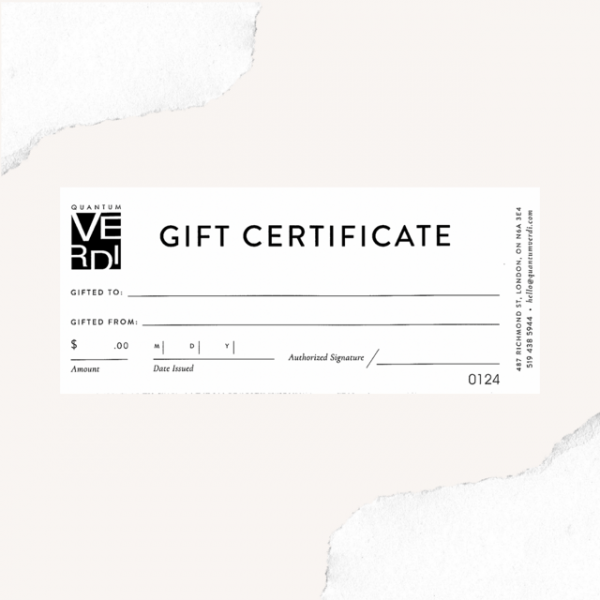 Gift Certificate