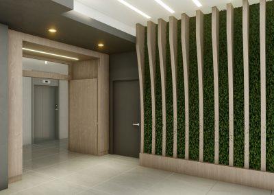 Waterloo Tower Lobby- Rendering