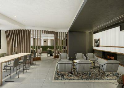 Ground Floor Lobby 2- Rendering